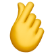 Vinger-hart-emoji 💖.
