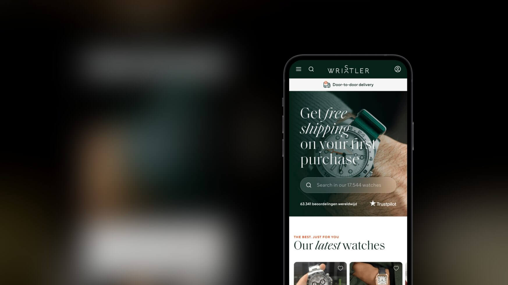 Ontvang je eerste polshorloge met gratis verzending! Shop op onze smartphonevriendelijke website.