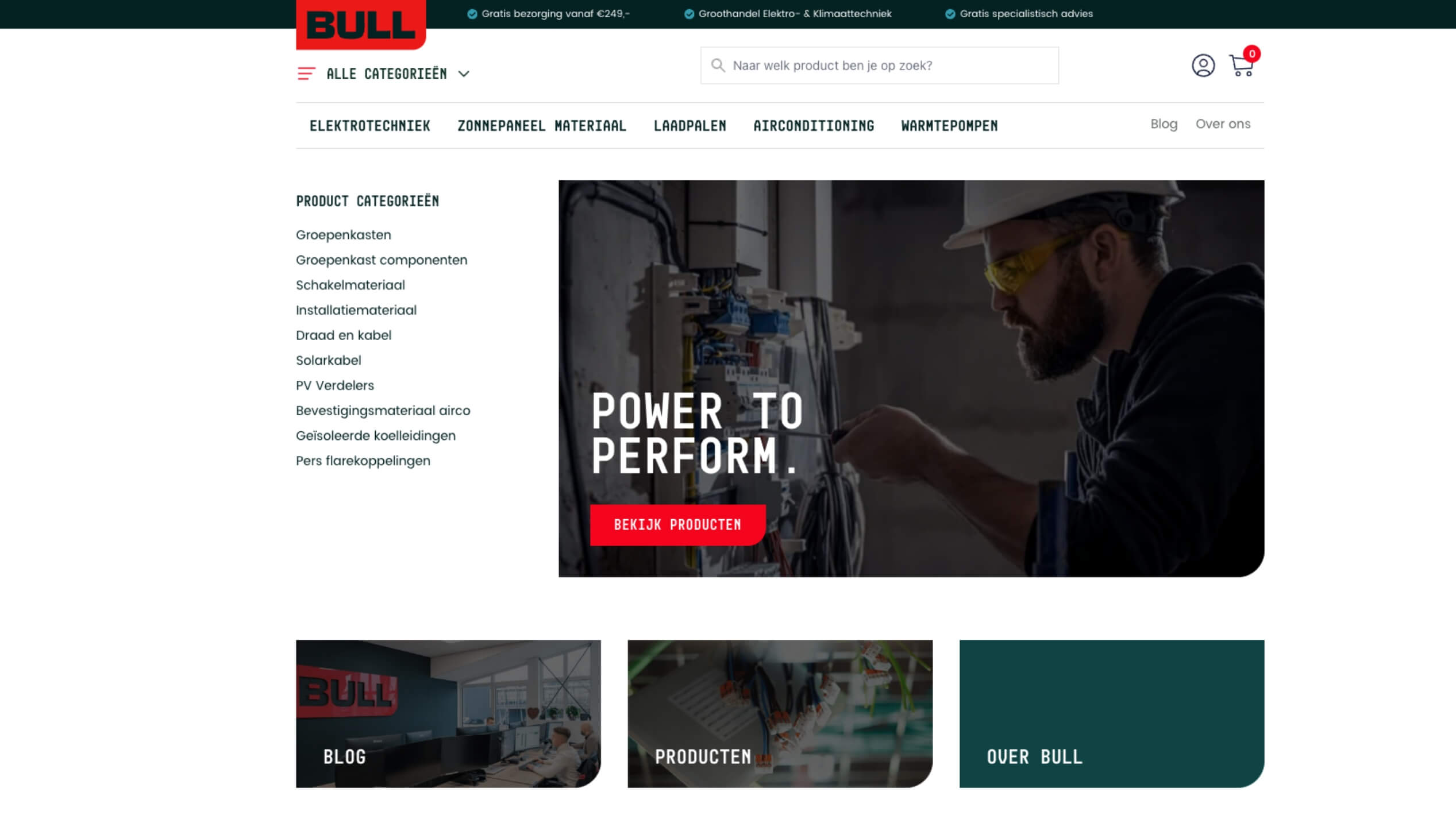 Machinist + "Power to Perform" | Bull Machinery Tools Website.