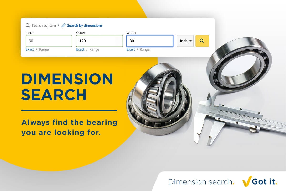 ABF Lagers: Remklauw & Zoekbalk. "Dimensie Zoeken" - Vind eenvoudig uw perfecte lager.