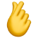 Vinger-hart-emoji 💖.