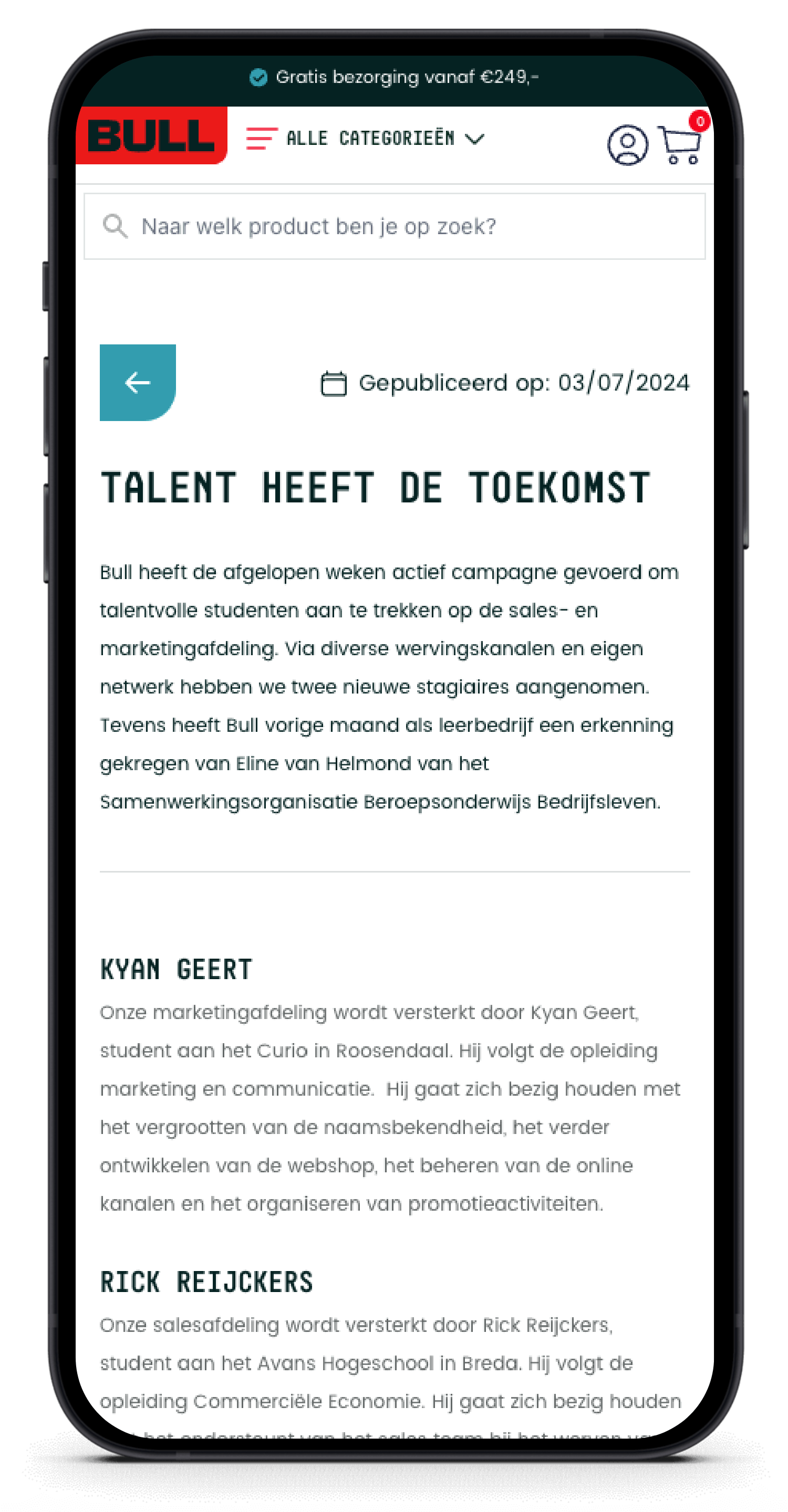 🌟 Blog: Talent voor de toekomst! Maak kennis met onze nieuwe stagiaires die frisse ideeën op tafel brengen. 🌟 #NewTalents #Stagiaires.